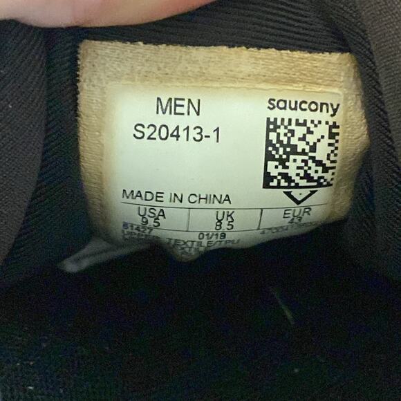 Saucony Everun Triumph Iso Fit Blue Men’s Shoes Size 9.5 - Picture 5 of 8